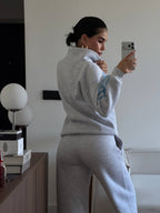 Adidas Grey Tracksuit Set