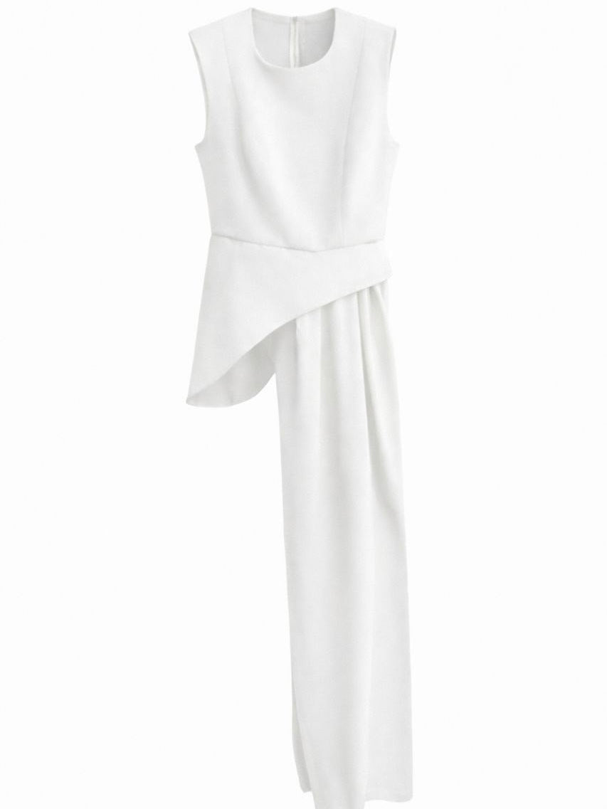 Elegant White Vest