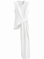 Elegant White Vest