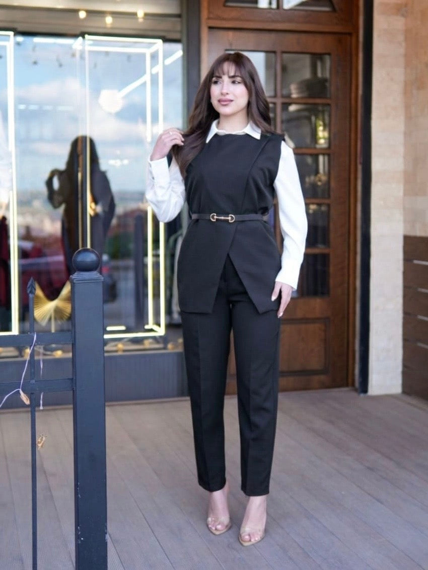Black Two-Piece Set