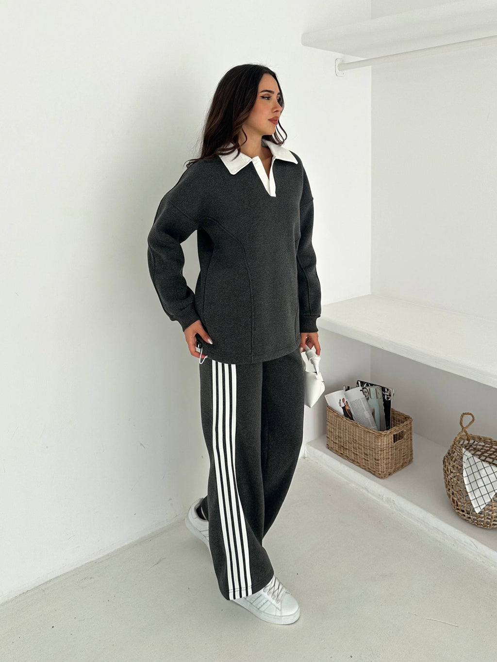 Dark Athletic Stripe Set