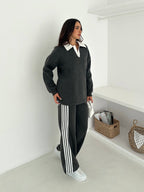 Dark Athletic Stripe Set