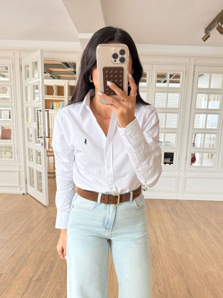White U.S. Polo Shirt