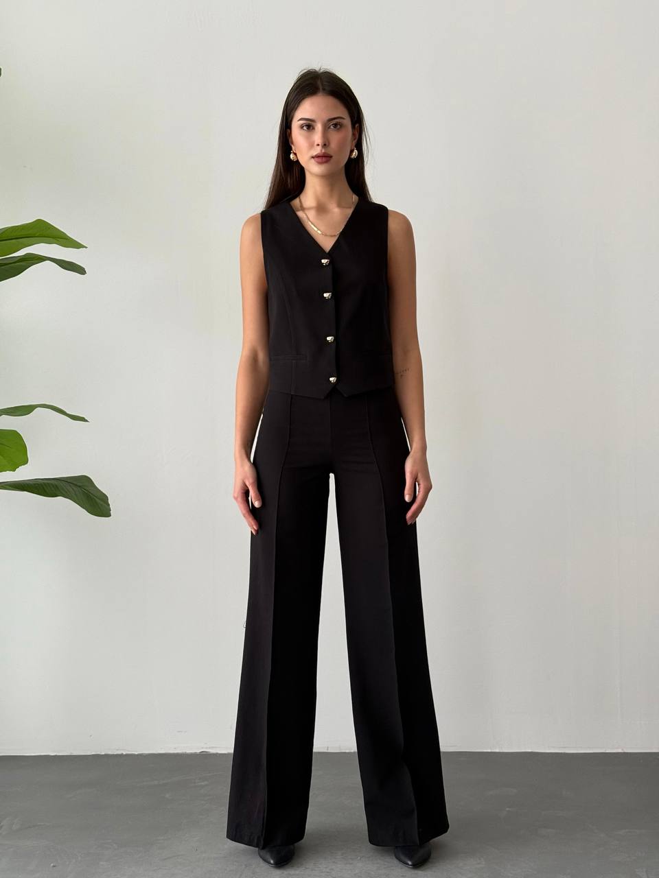 Black Two-Piece Set