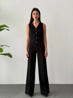 Black Two-Piece Set