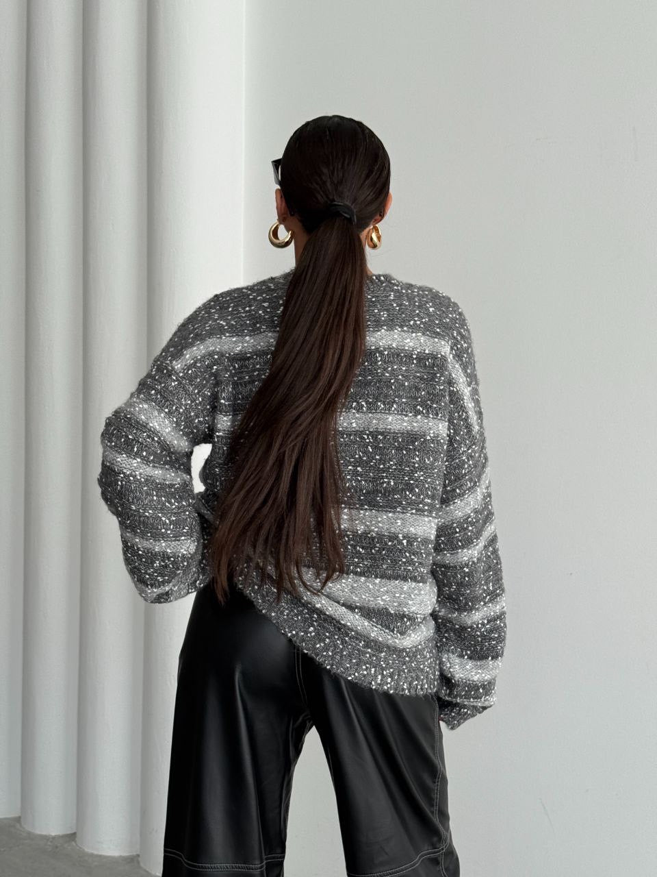 Striped Wool Sweater