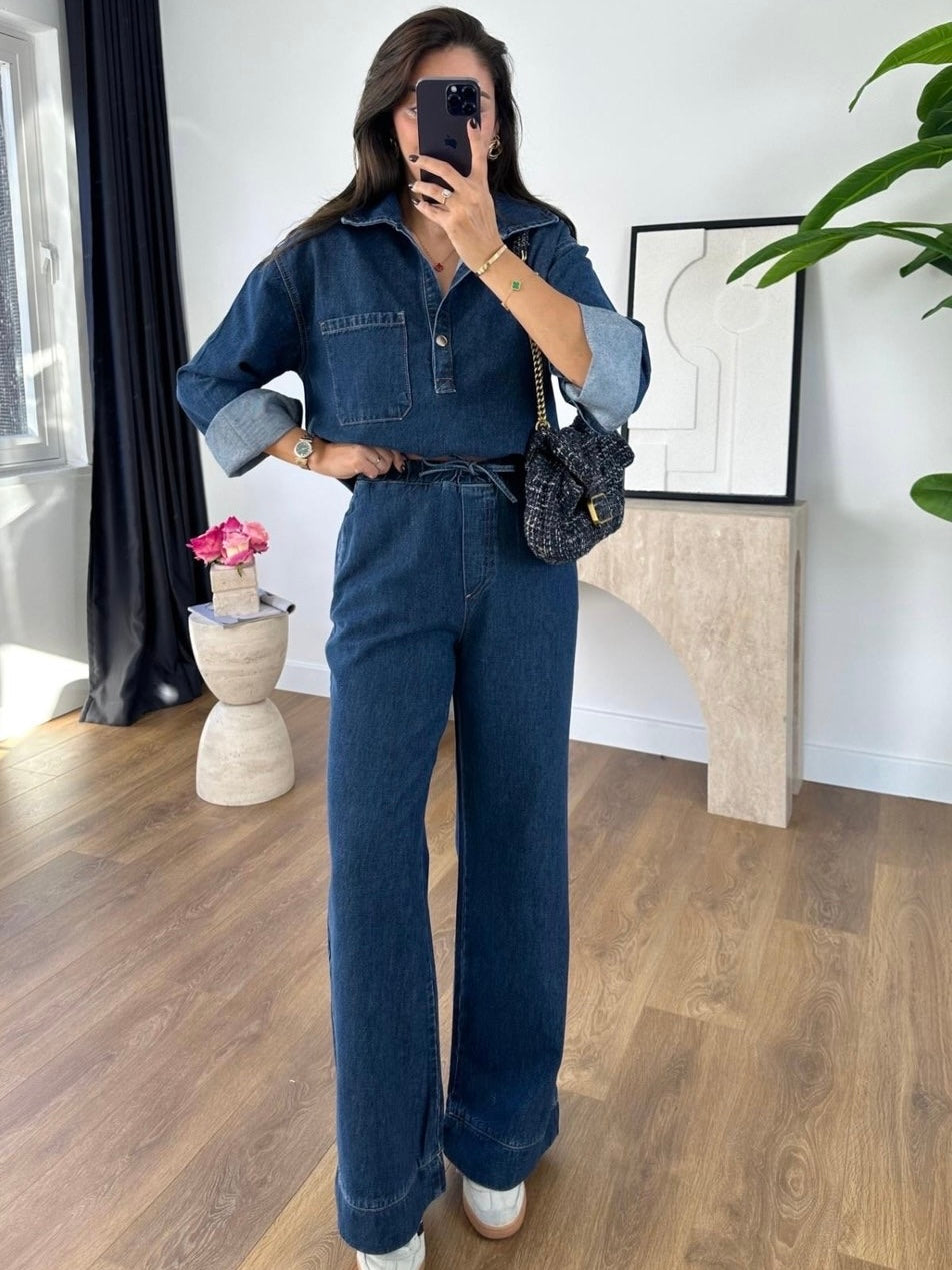 Denim Elegance Set