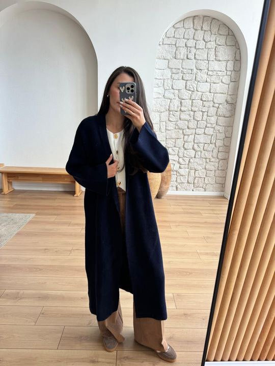 Navy Cardigan