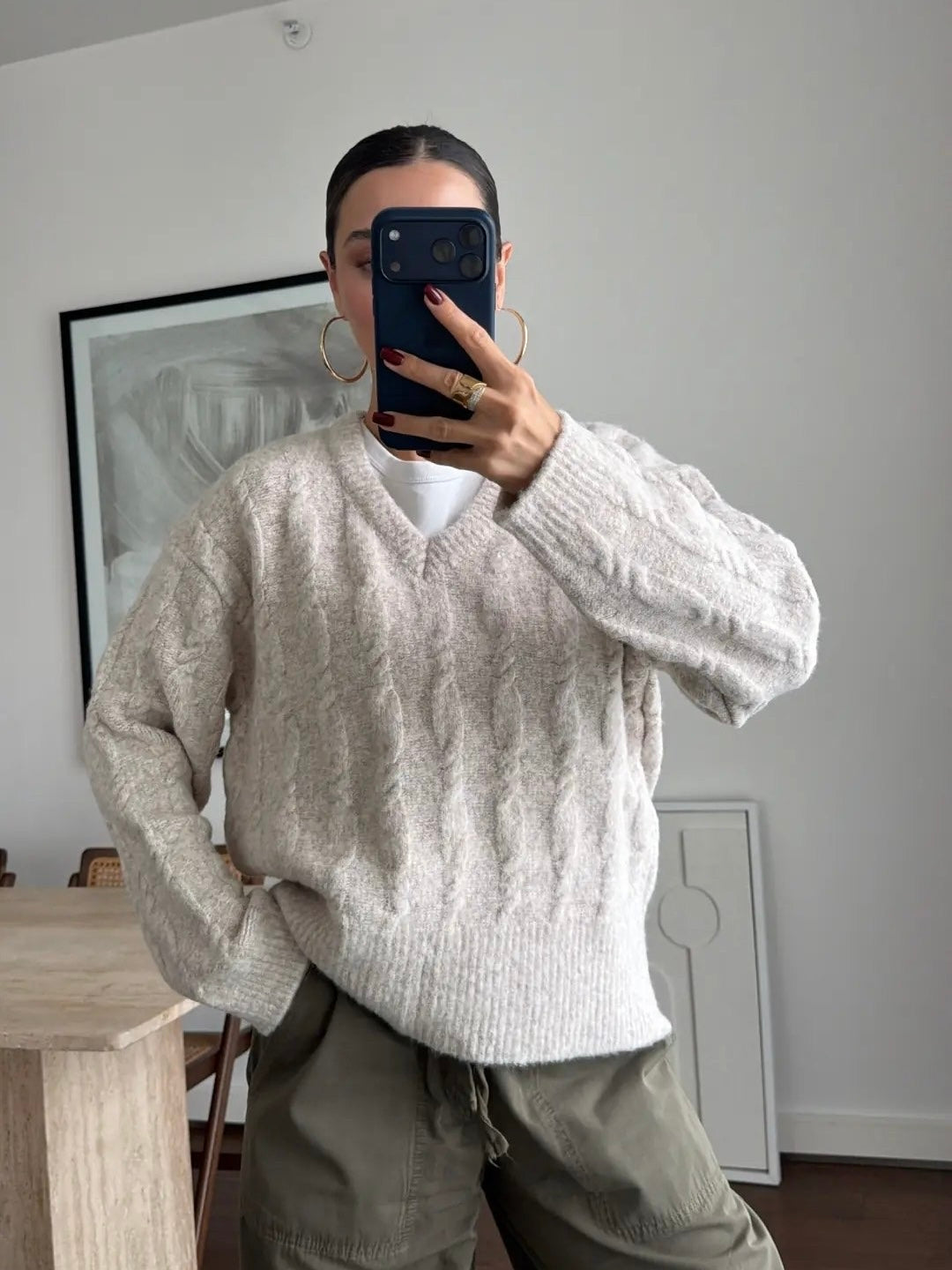 Beige Sweater