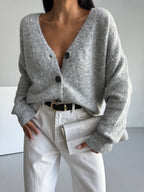 Gray Cardigan