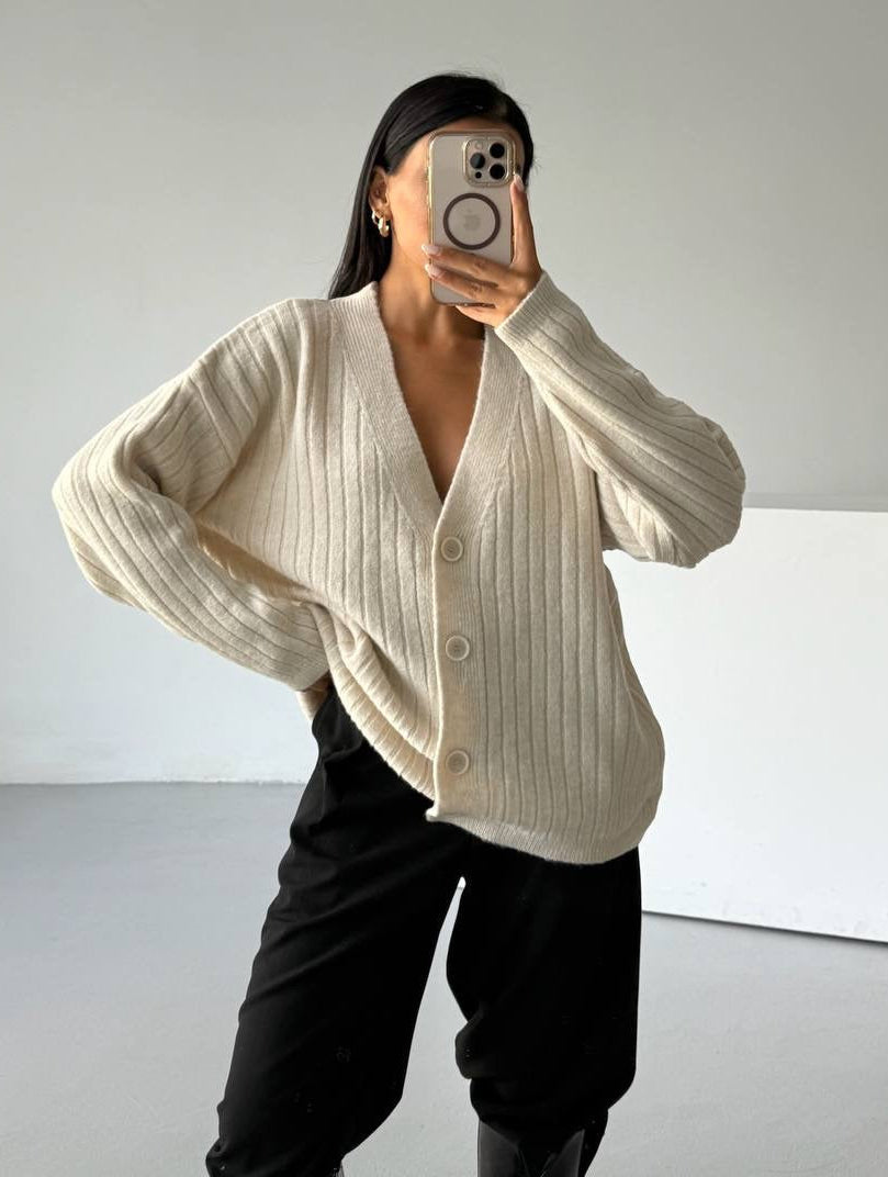 Cream Cardigan