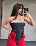 Scarlet Ribbon Corset Top