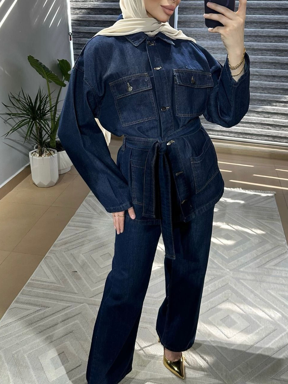 Modern Fit Denim Set