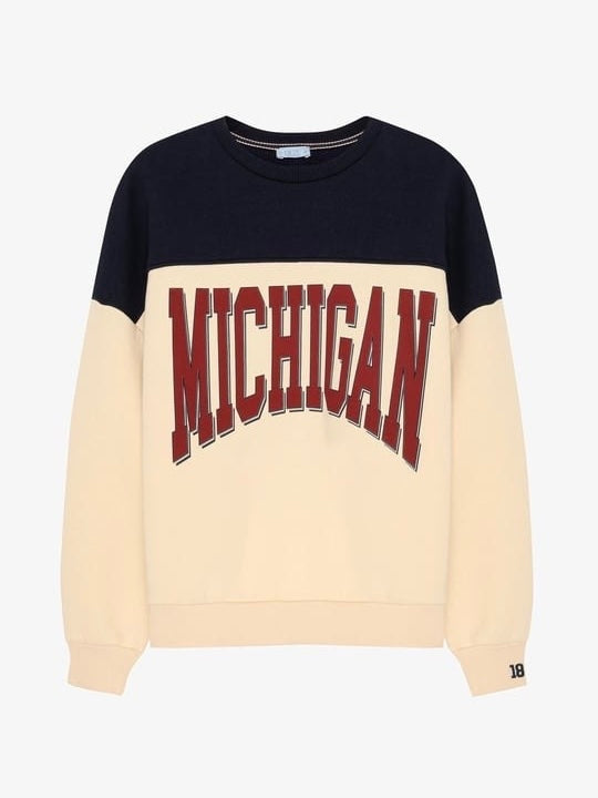 Michigan Print Sweatshirt
