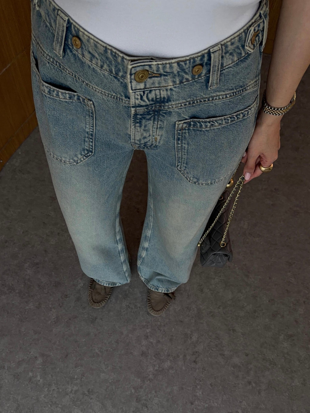 High Waist Zara Straight Jeans