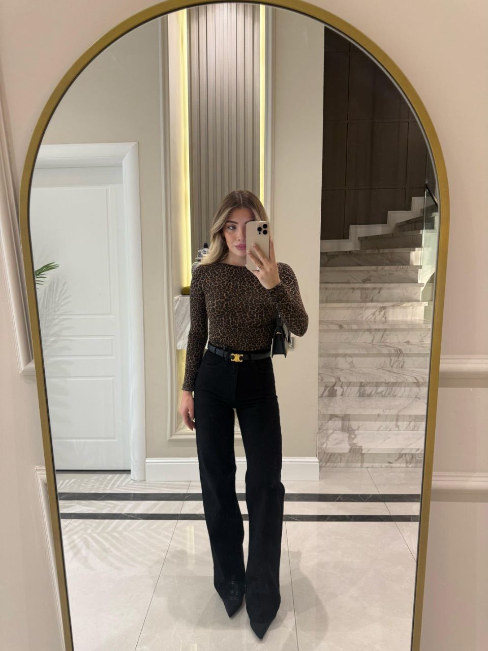 Zara Black Straight Jeans
