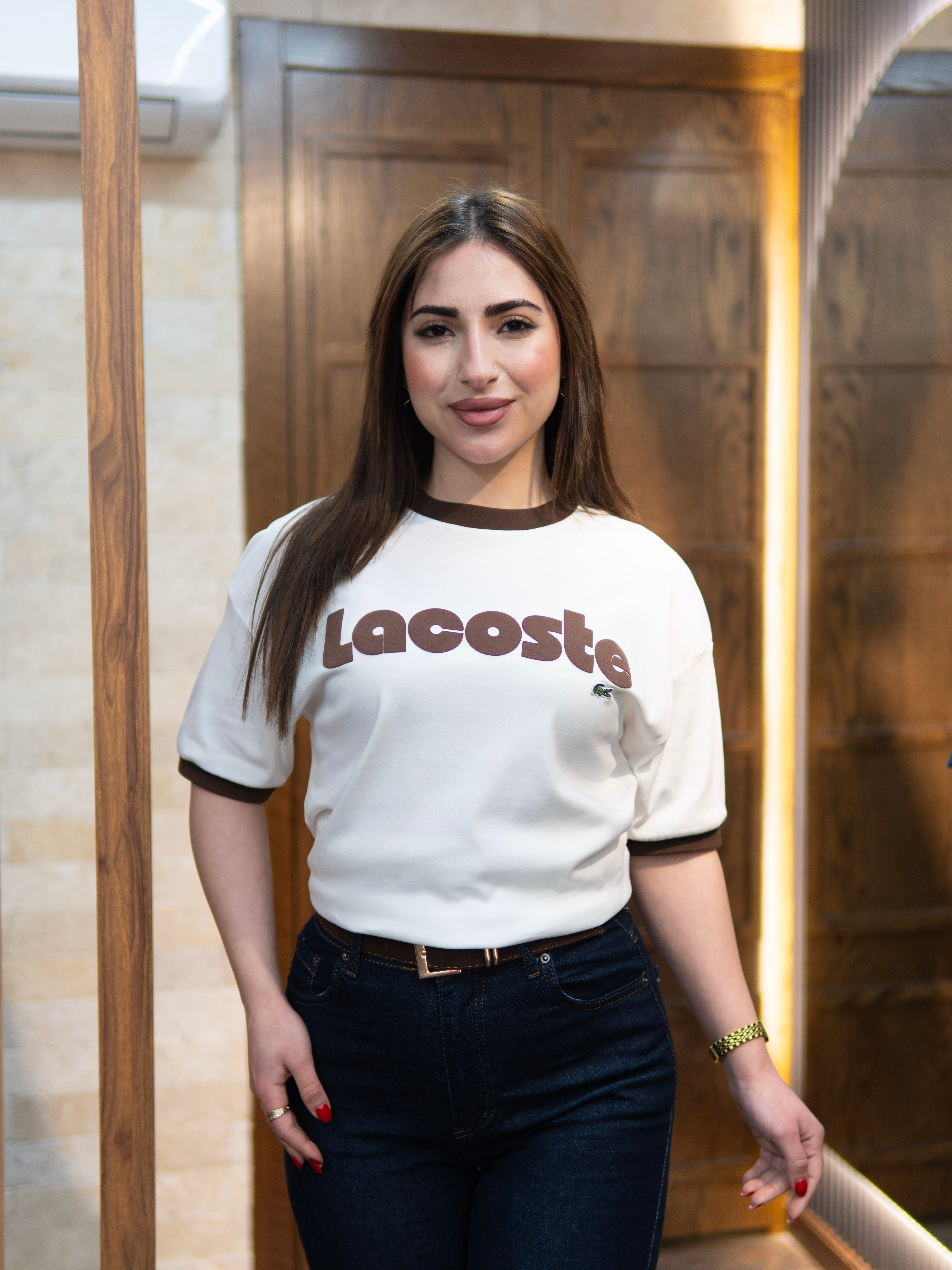 Lacoste Round Neck Top