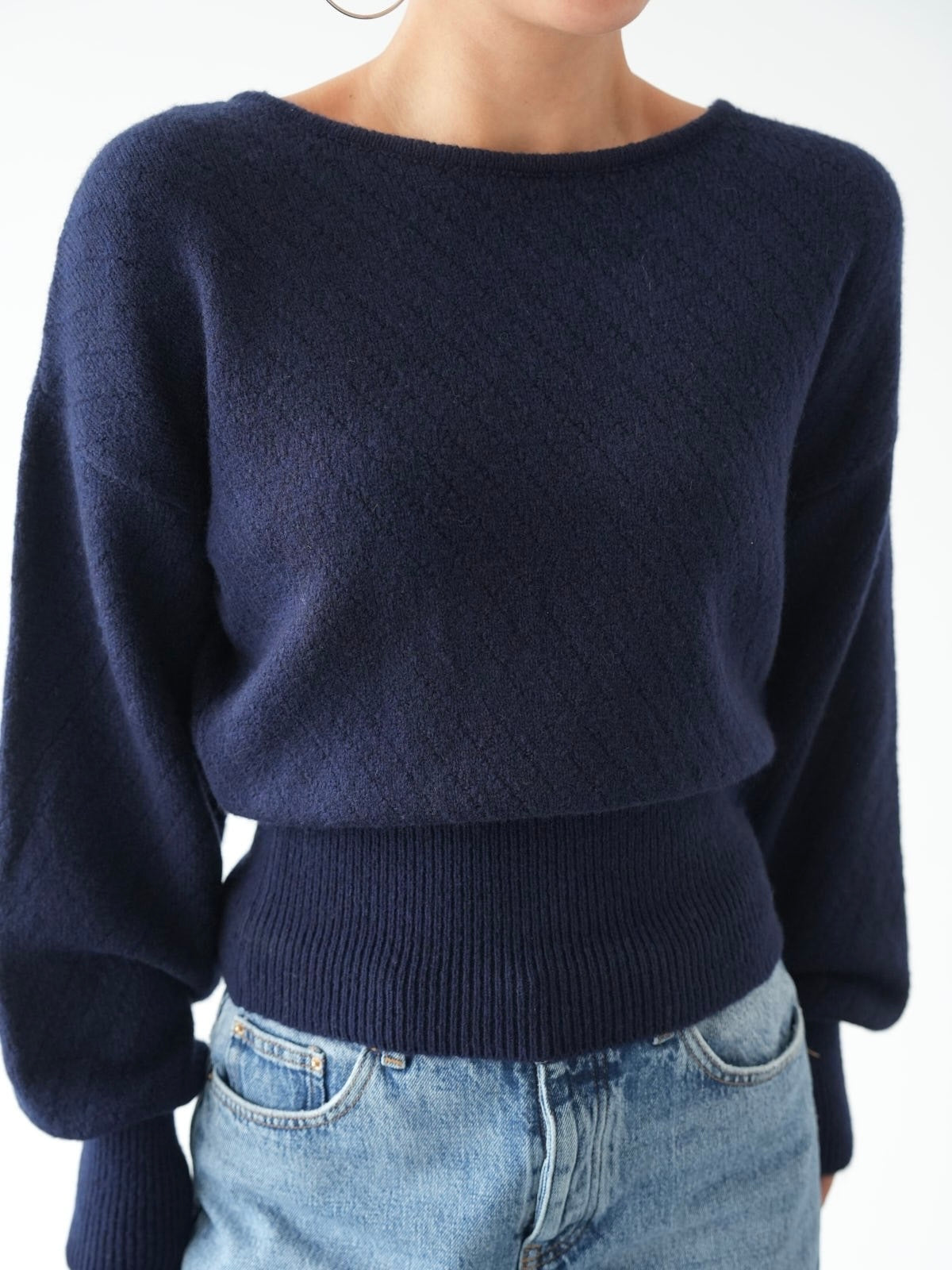 Navy Sweater
