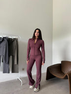 Burgundy Oysho Set