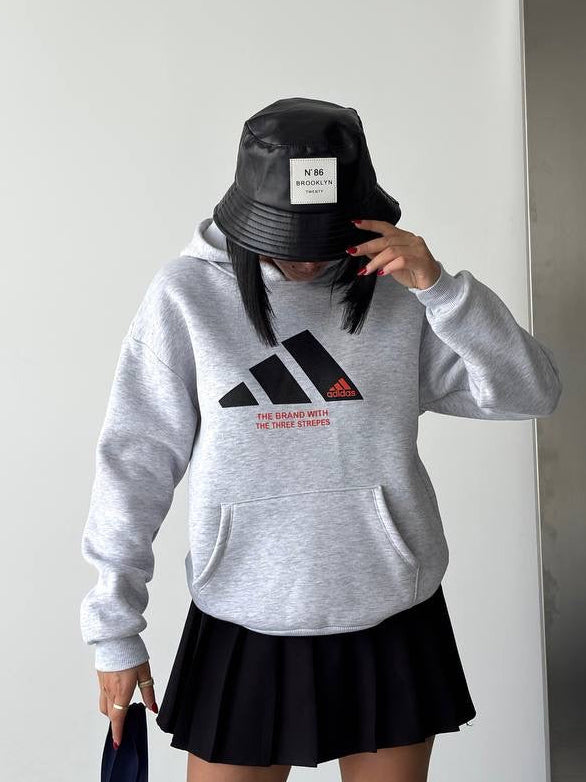 Adidas Gray Hoodie