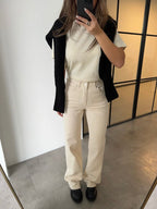 Beige Zara Jeans