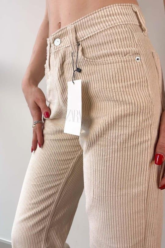 Off-White Corduroy Jeans