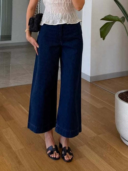 COS Wide Leg Denim Jeans
