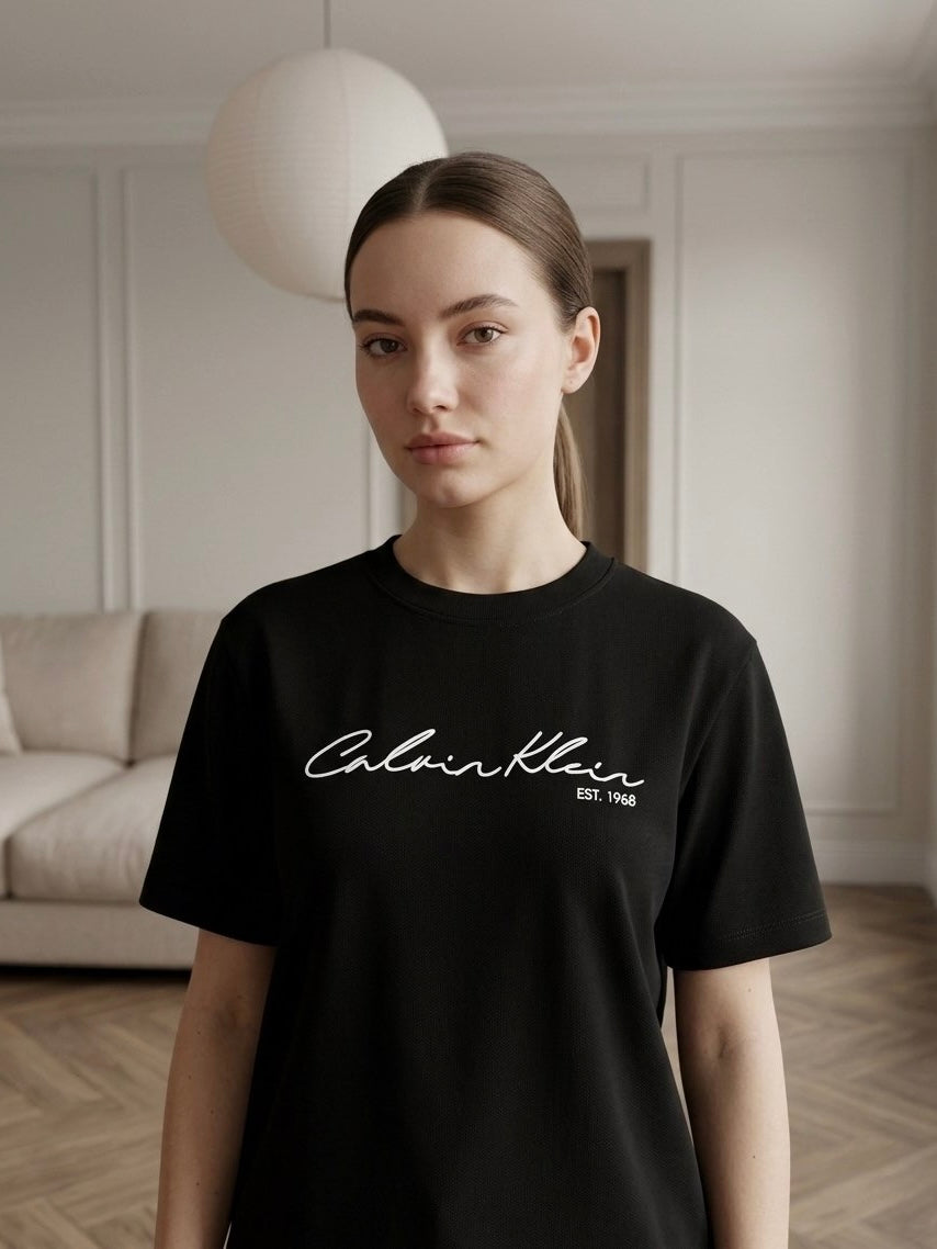 Calvin Klein Classic Script T-Shirt