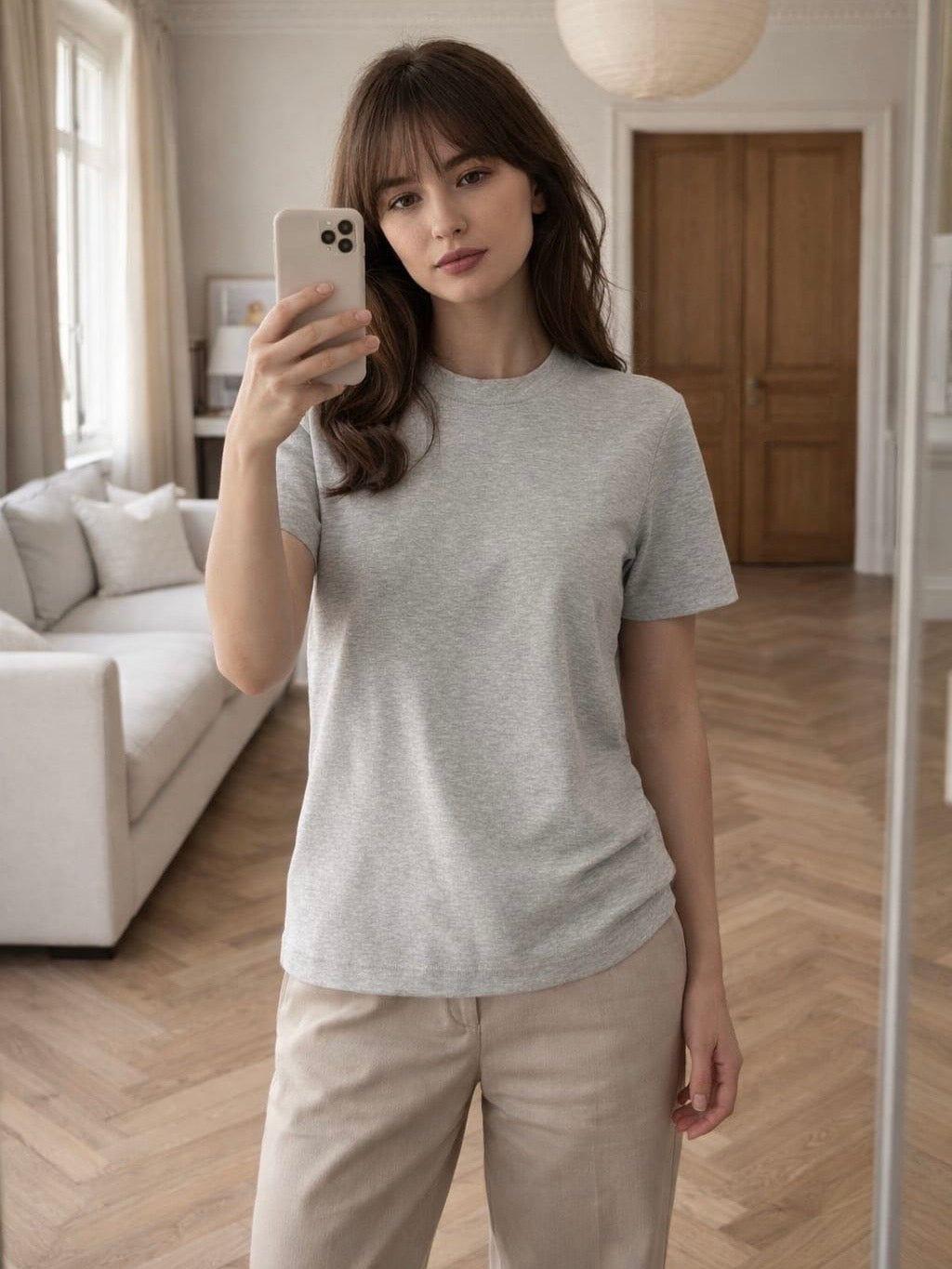Light Gray COS T-Shirt
