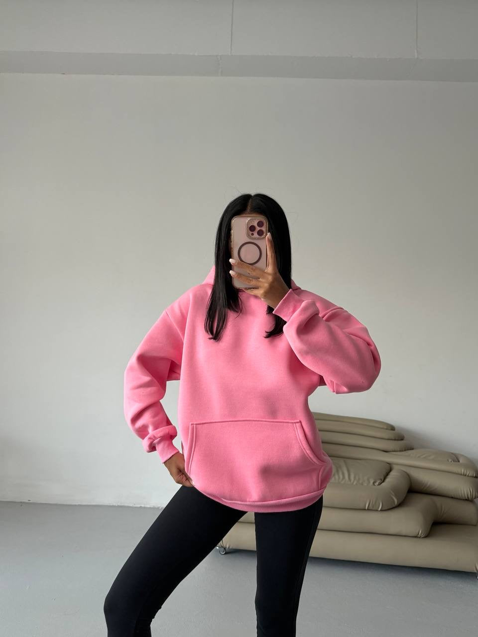 Pink Hoodie