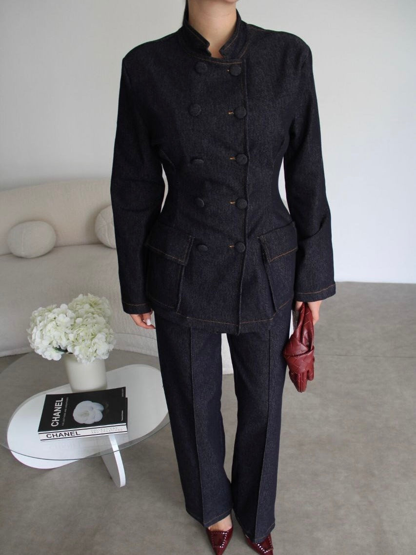 Classic Denim Suit Set