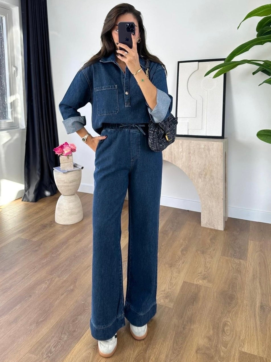 Denim Elegance Set