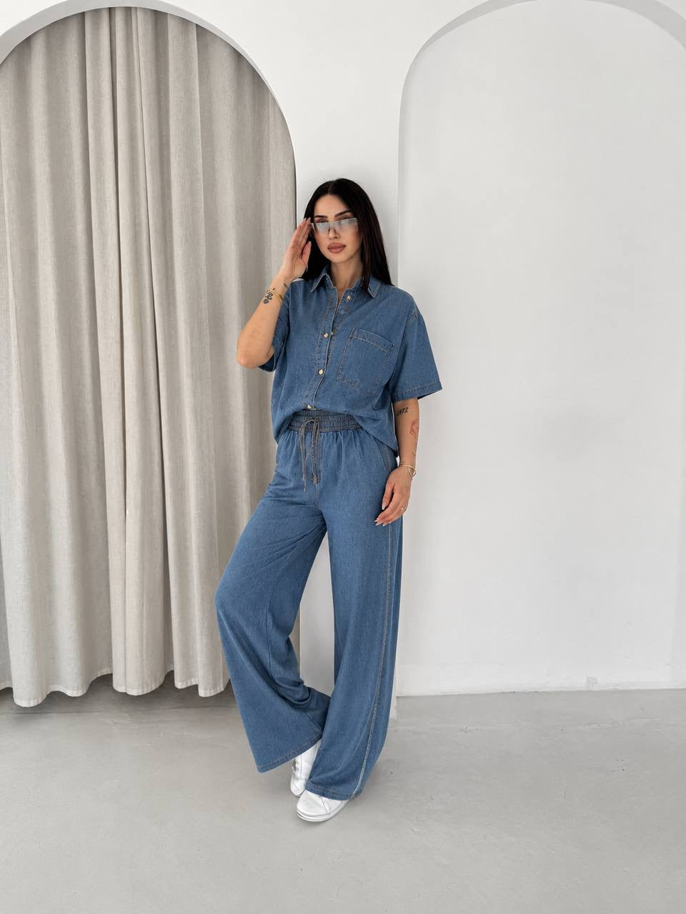 Denim Breeze Set