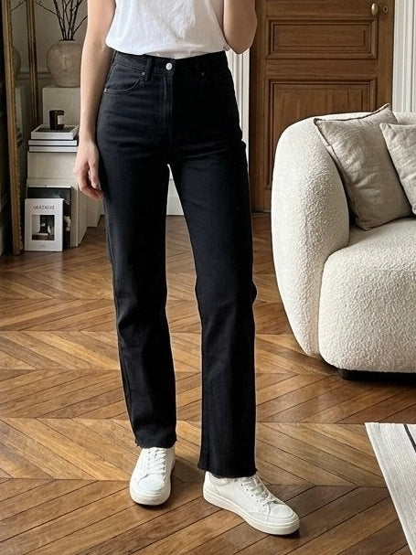 High Waist Zara Straight Jeans