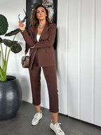 Mocha Chic Suit Set