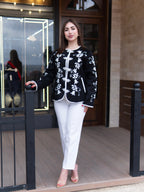 Black Embroidered Jacket
