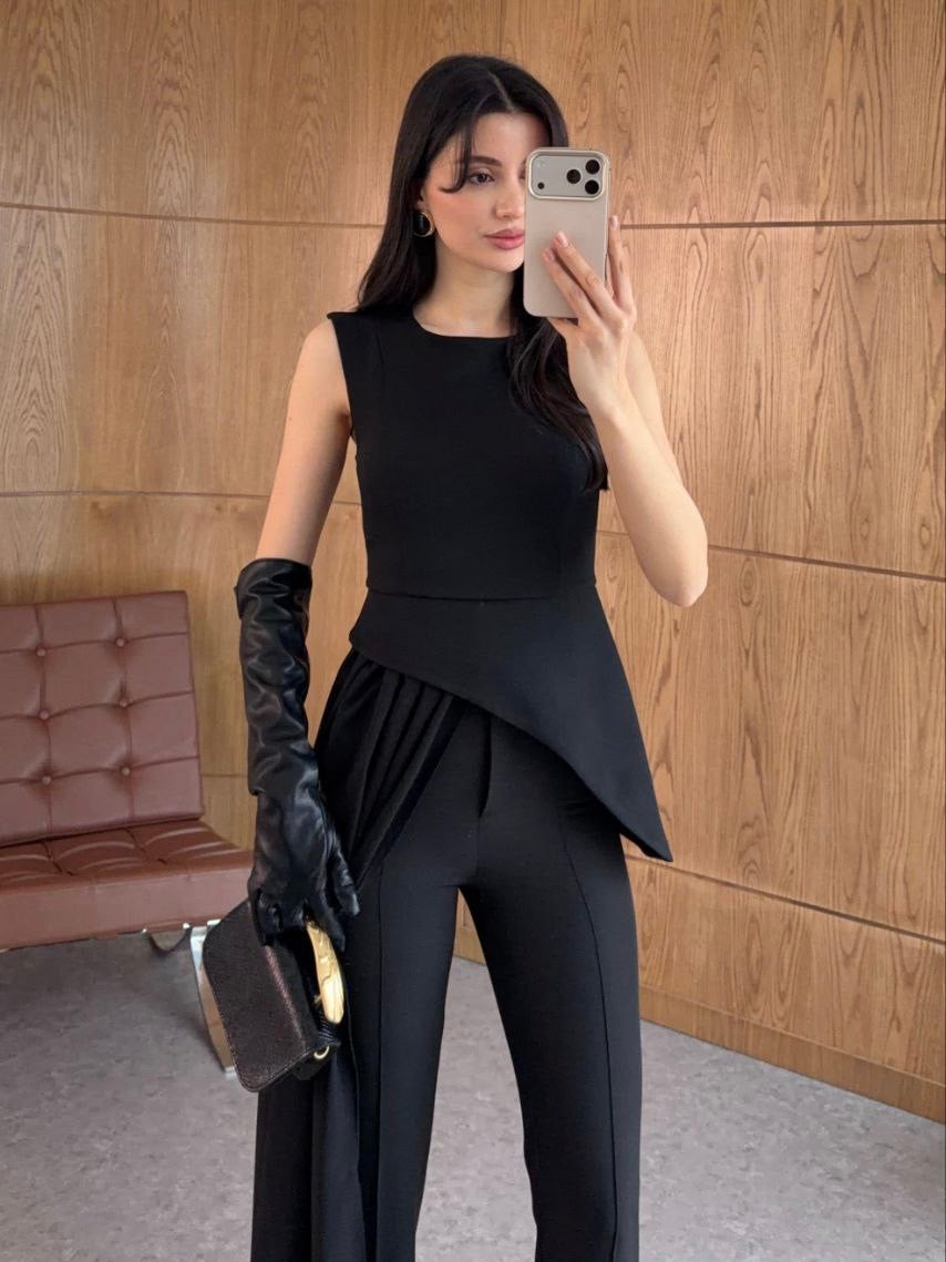 Elegant Black Vest