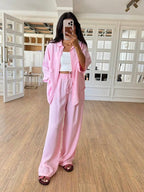 Pink Two-Piece Set