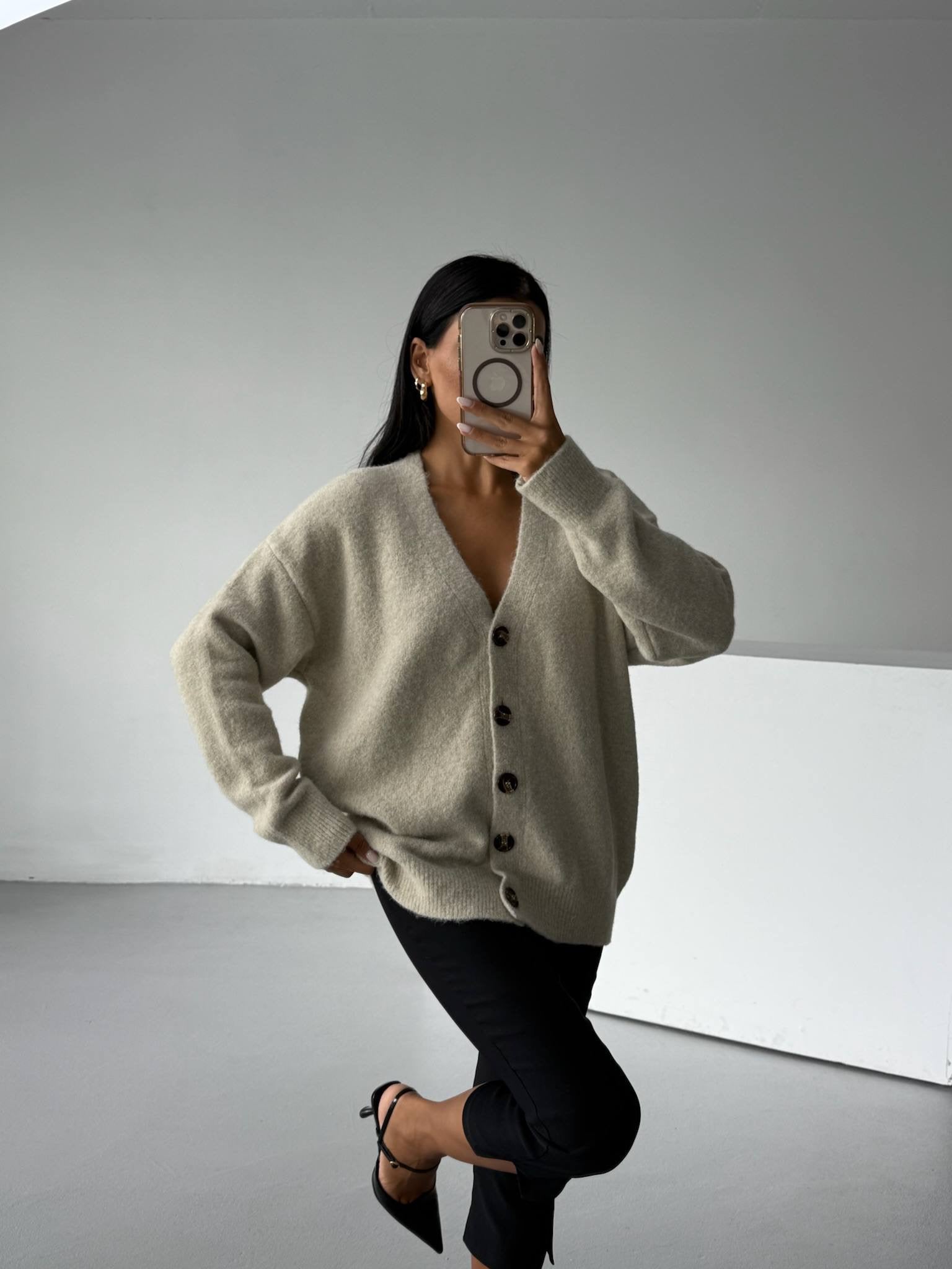 Brown Cardigan