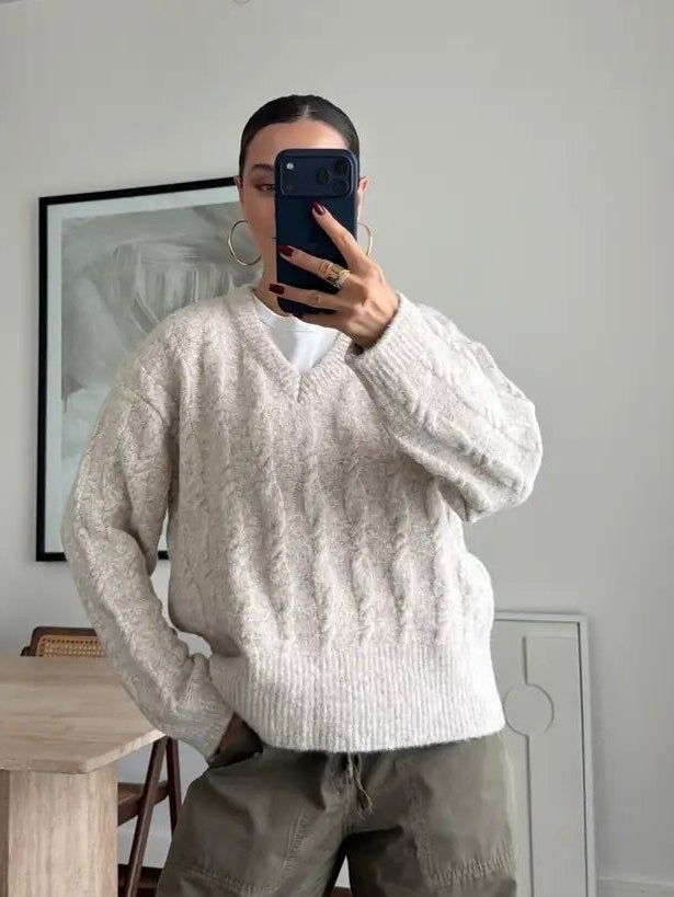 Beige Sweater