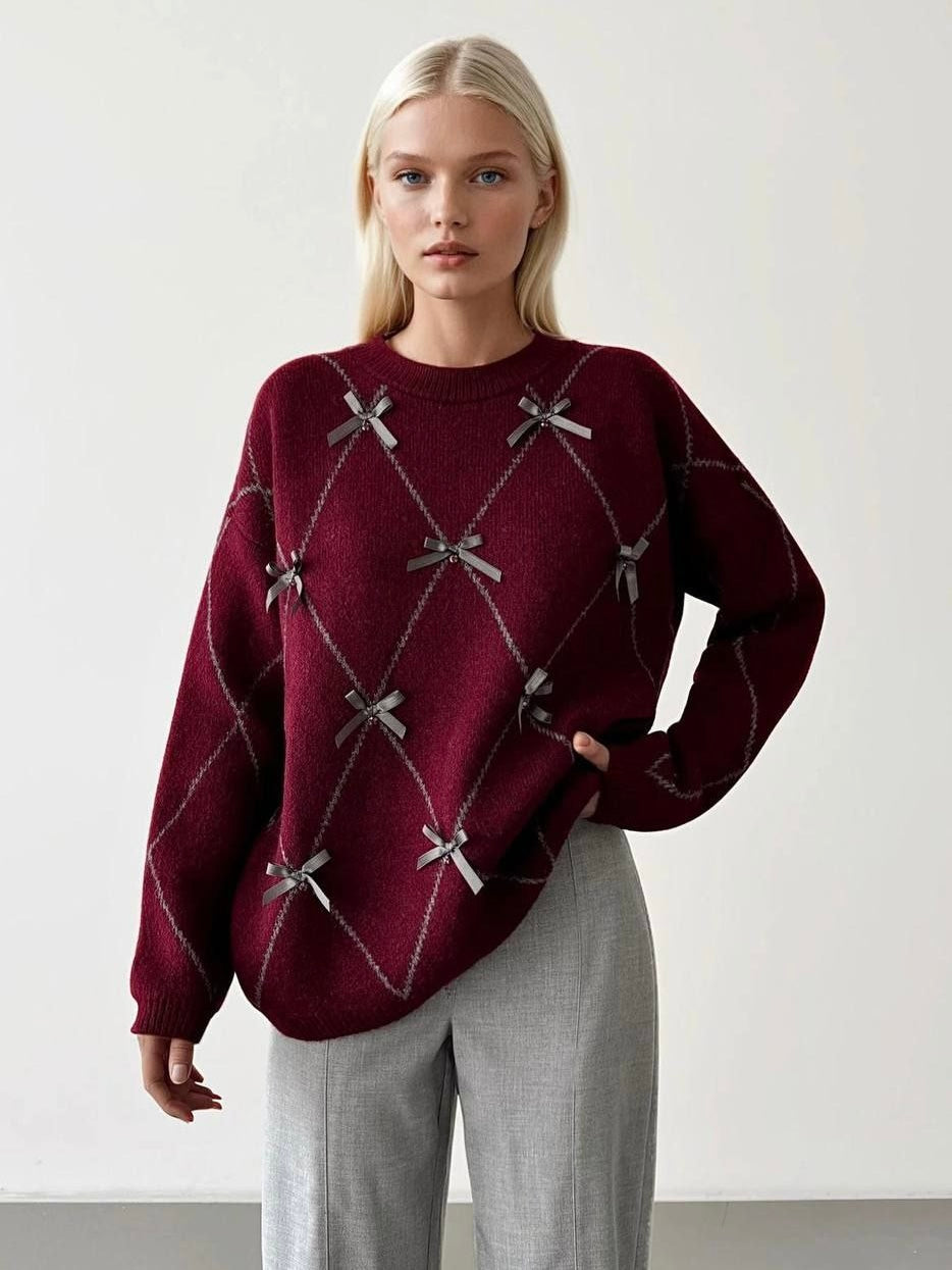 Burgundy Sweater