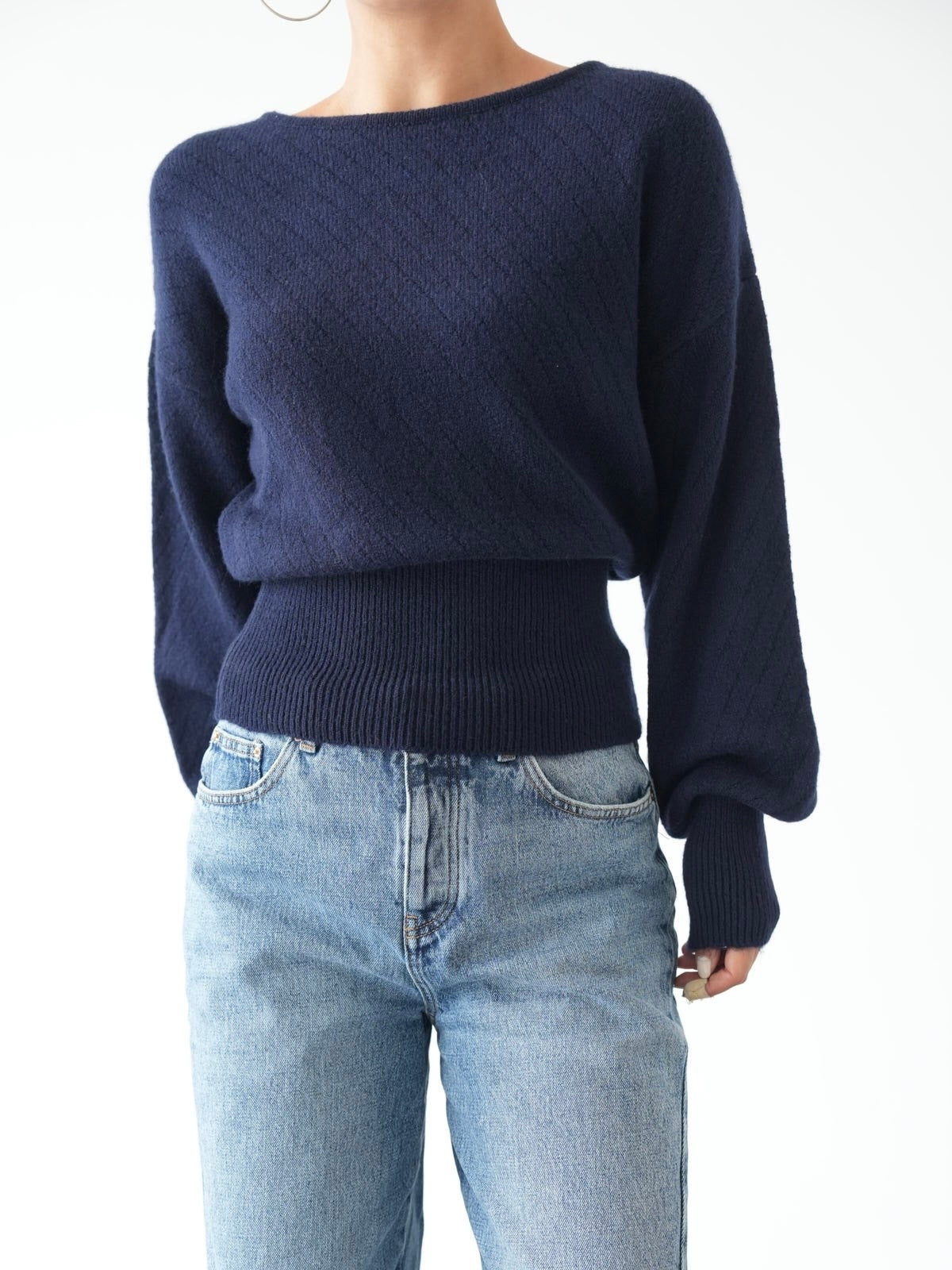 Navy Sweater