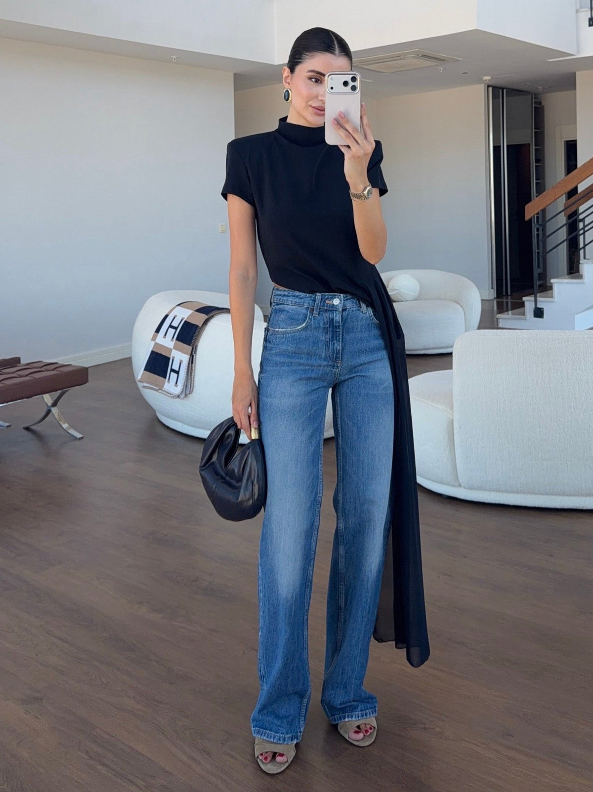 High Waist Zara Straight Jeans