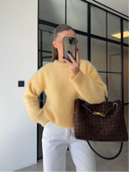 Yellow Winter Sweater