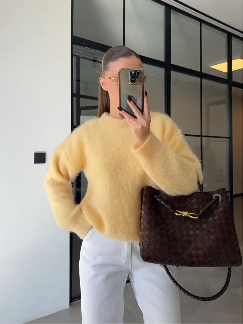 Yellow Winter Sweater