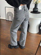 High Waist Zara Straight Jeans