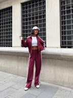 Burgundy Tracksuit