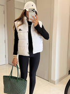 Adidas White Puffer Vest