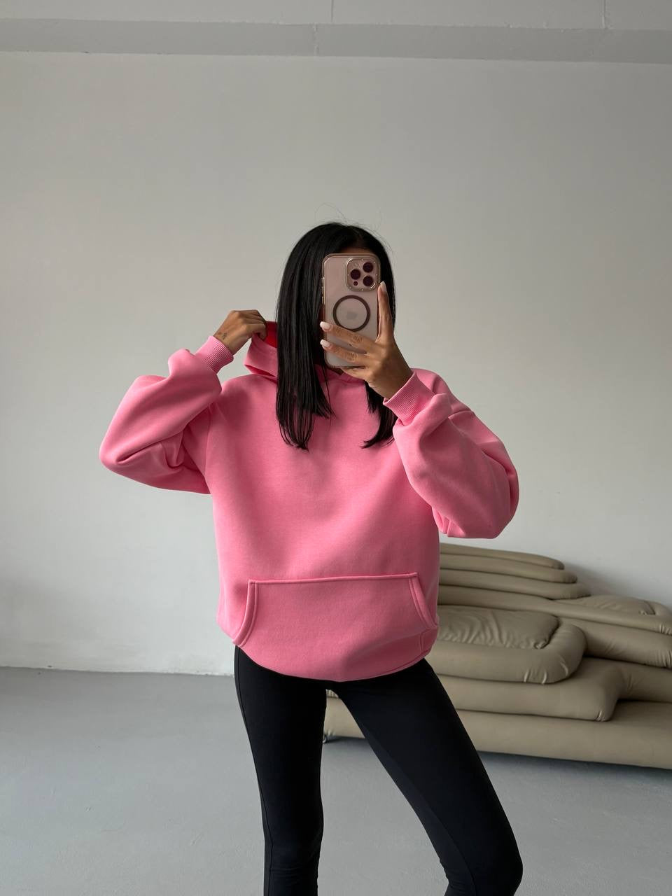 Pink Hoodie