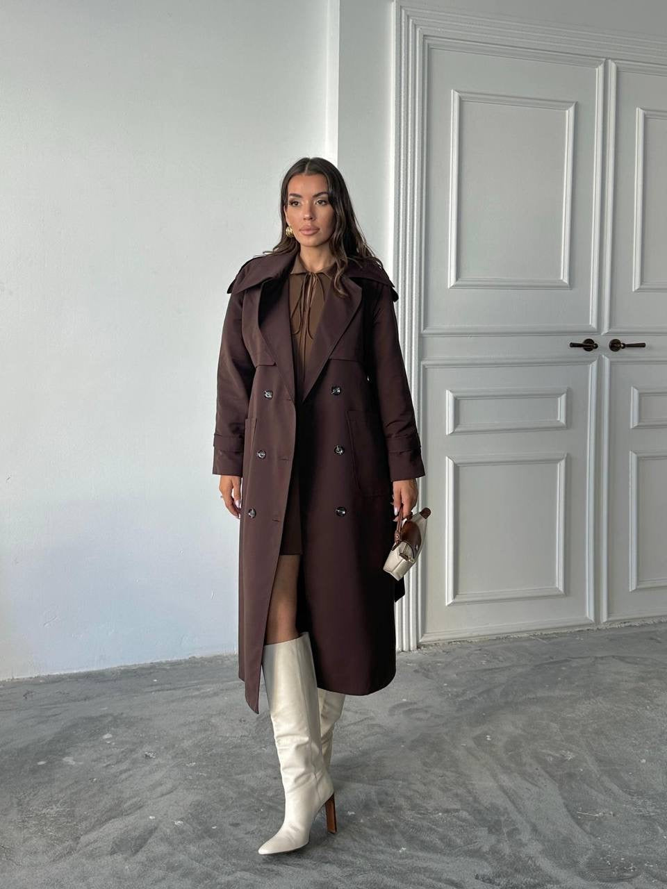 Brown Trench Coat